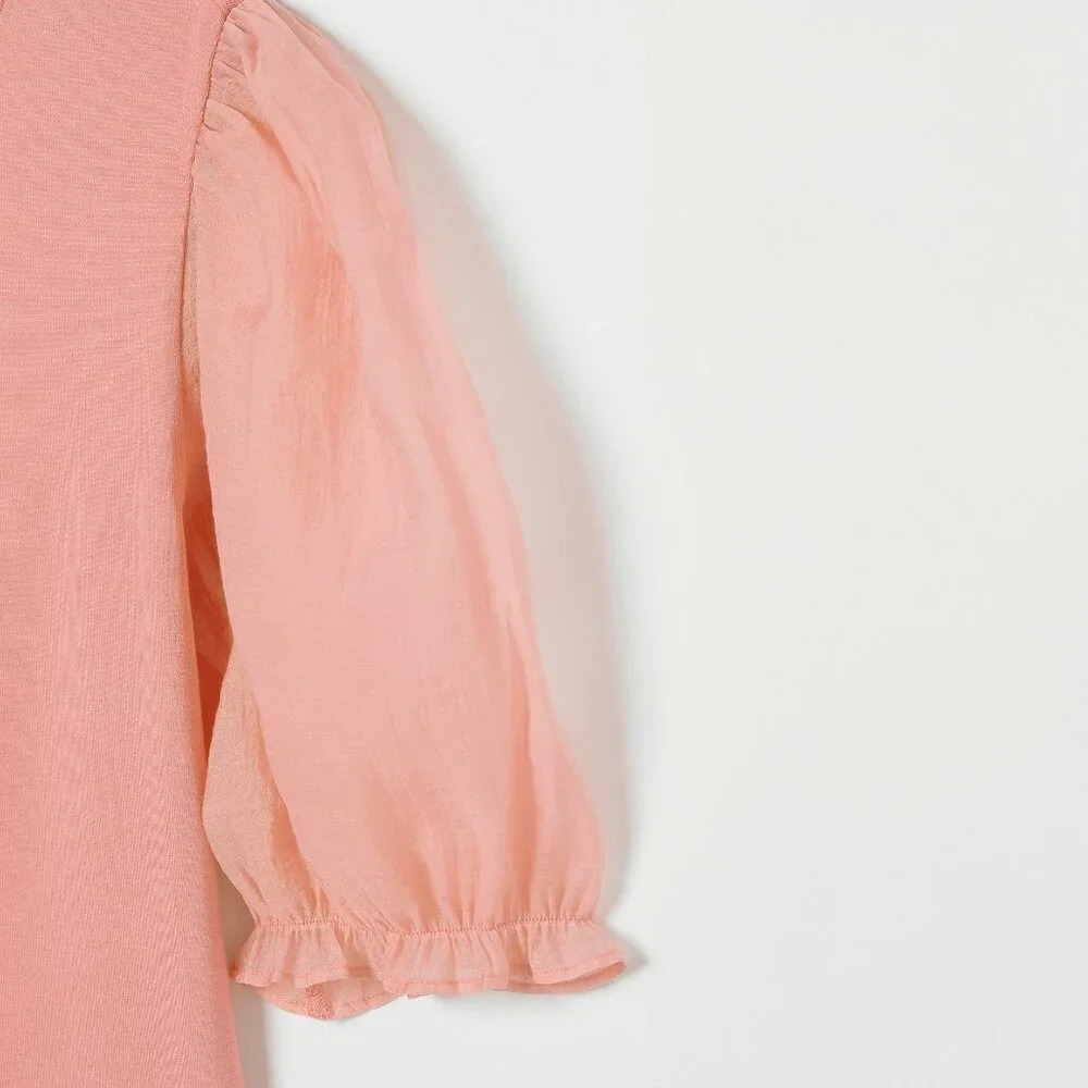 H&M Puff Sleeve Tee - Picture 3 of 6